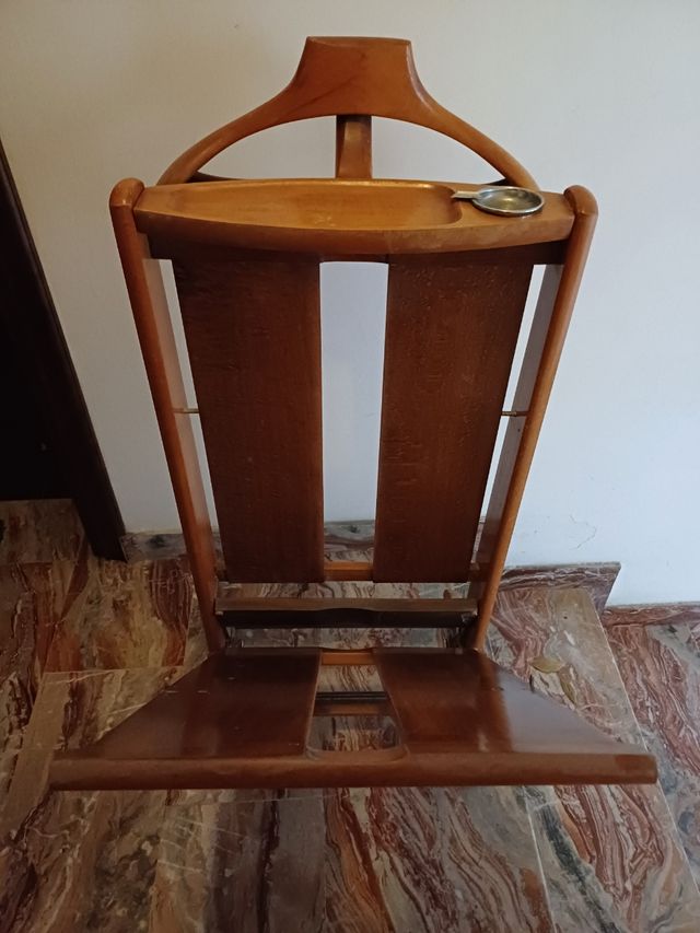 Servo muto vintage in legno