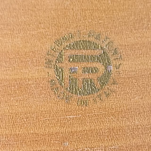 Servo muto vintage in legno