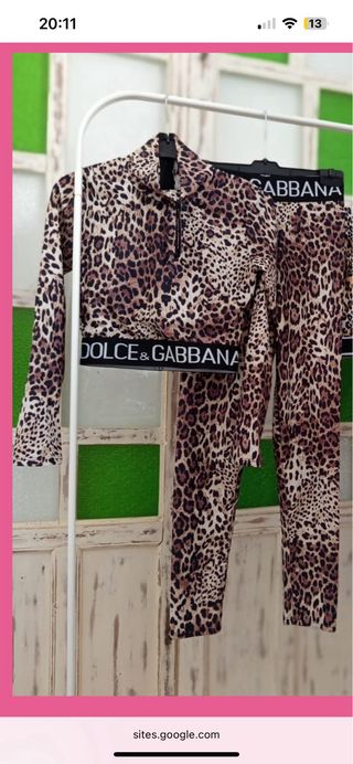 Chándal Dolce & Gabbana leopardo