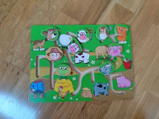 Puzzle Granja - Madera