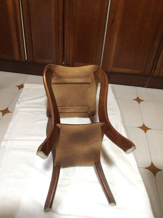Mesita madera estilo vintage
