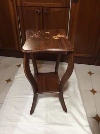 Mesita madera estilo vintage