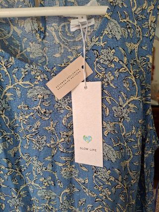 Conjunto Slow Life azul - Talla S