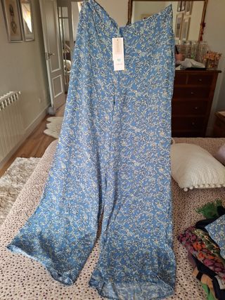 Conjunto Slow Life azul - Talla S