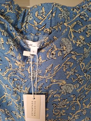 Conjunto Slow Life azul - Talla S