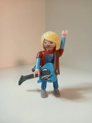 Playmobil especial Kurt Cobain nirvana