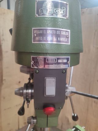 Taladro vertical hedisa td17 r