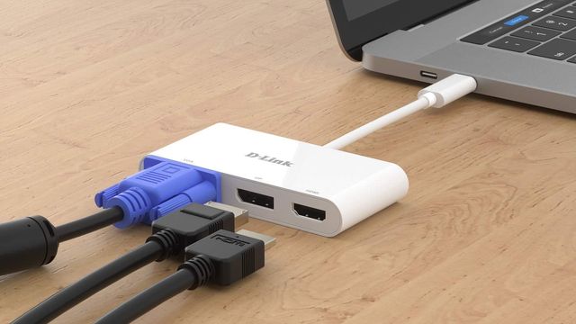 Adaptador USB-C D-Link DUB-V310