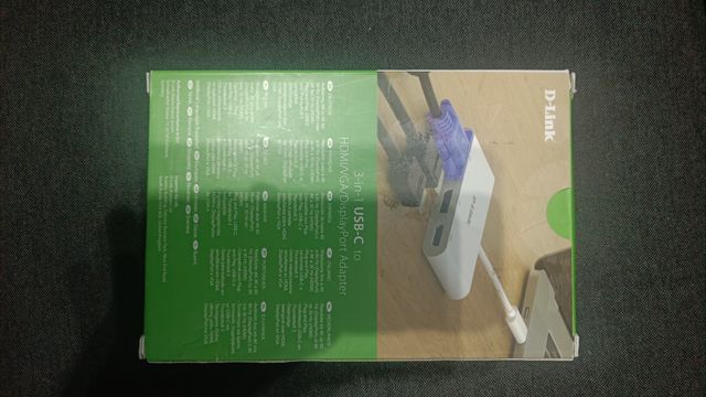 Adaptador USB-C D-Link DUB-V310