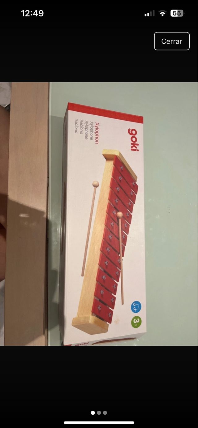 Xilófono Goki infantil