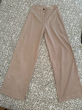 Pantalones vestir beige