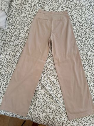Pantalones vestir beige