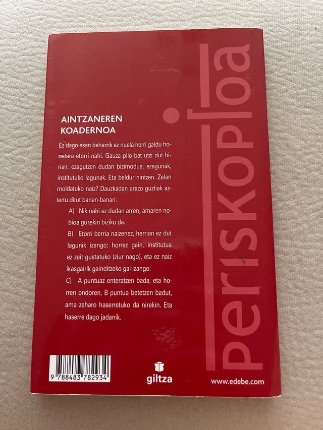 AINTZANEREN KOADERNOA