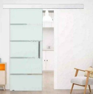 Puerta Corredera de Cristal 77,5x205 cm