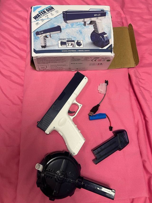 Pistola Agua Eléctrica - Juguete