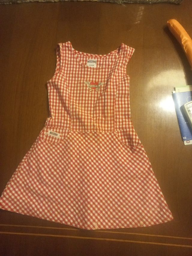 Vestido niña Moschino 7 años