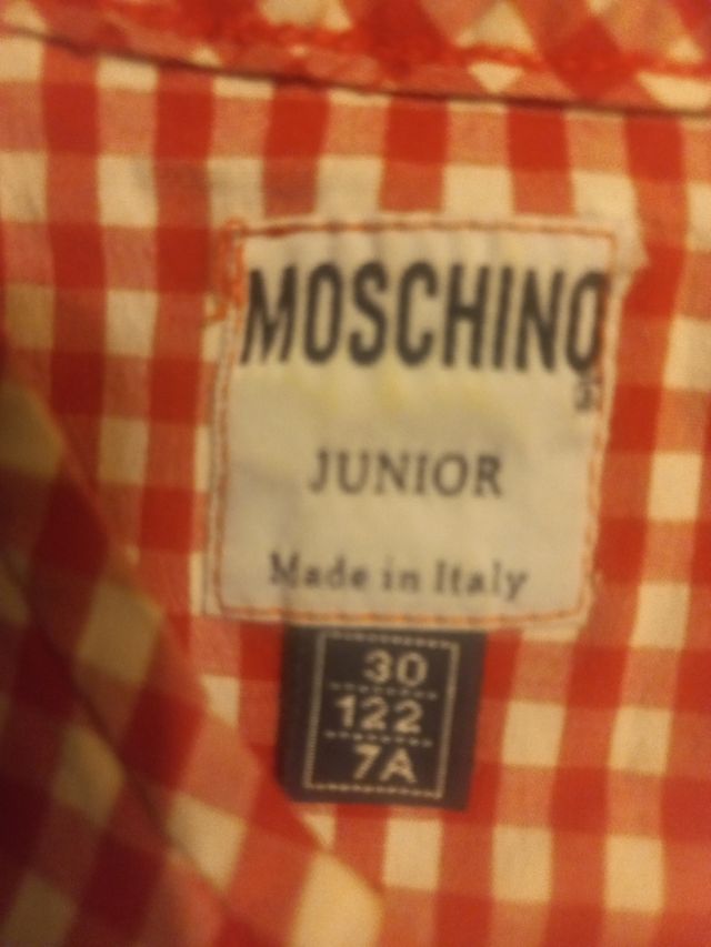 Vestido niña Moschino 7 años