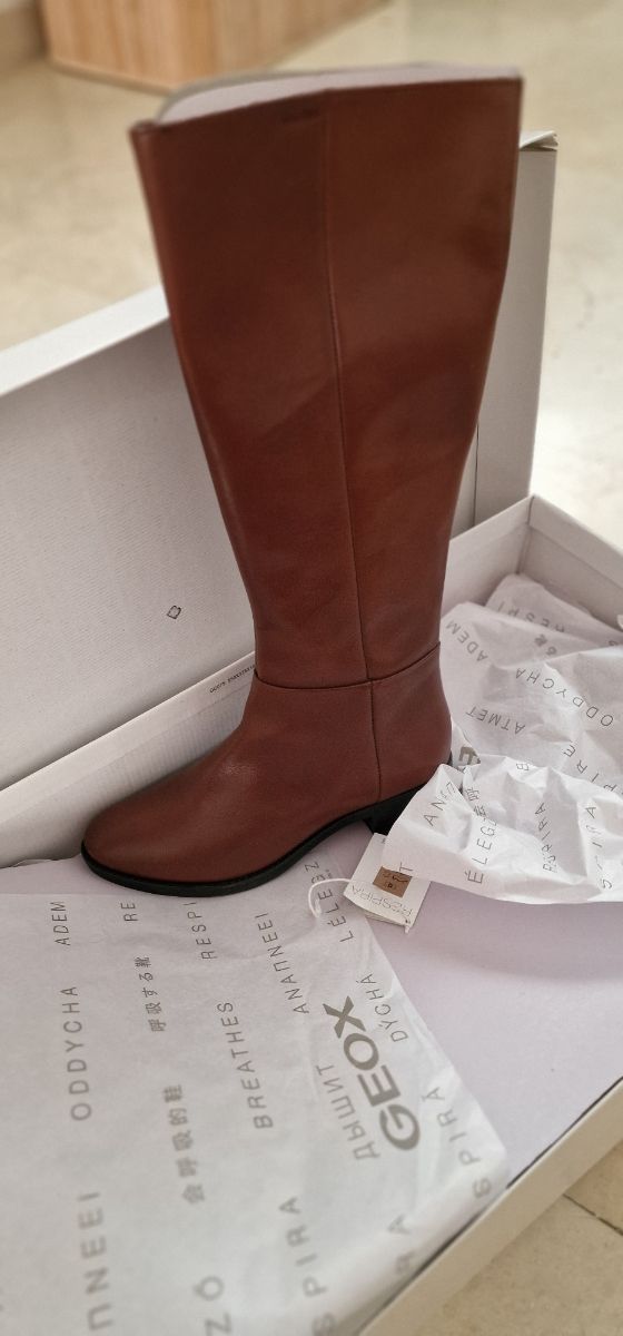 Botas Geox Marrón Mujer - Talla 36