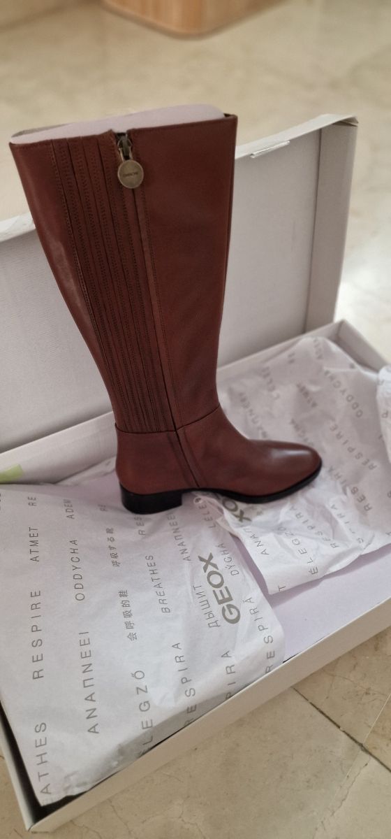 Botas Geox Marrón Mujer - Talla 36