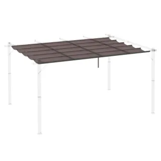  Cubierta para Techo Retráctil de 3,5x2,6m 