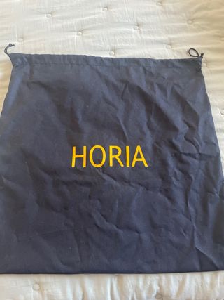 Bolso Horia - Bolso saco cuero negro