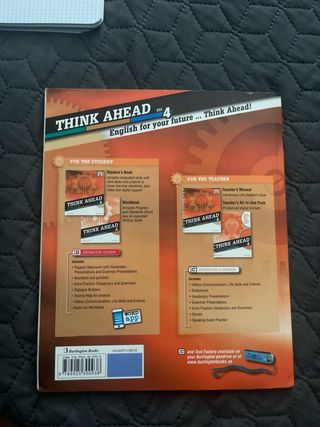 THINK AHEAD 4ºESO. STUDENT'S BOOK 2019