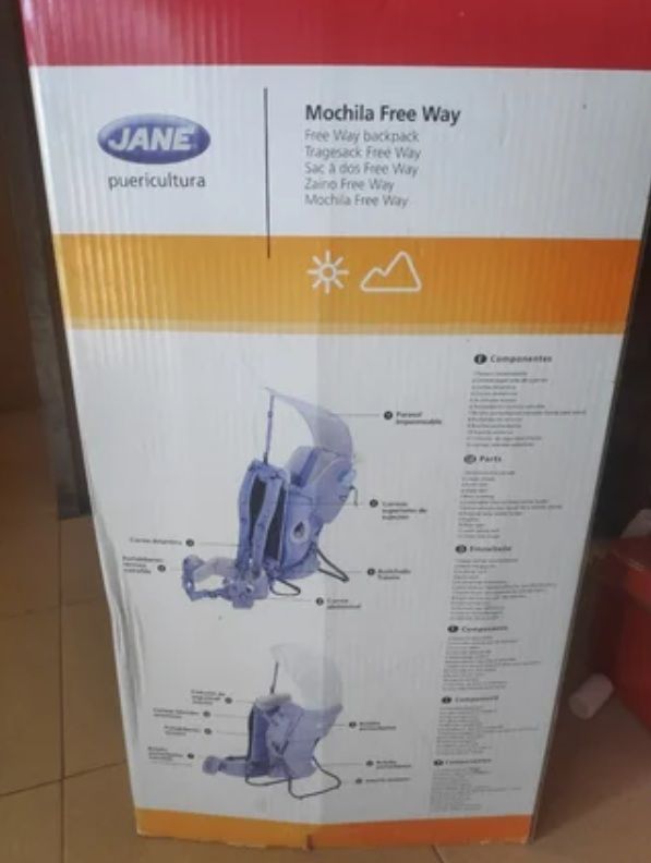 Mochila portabebés Jane FreeWay