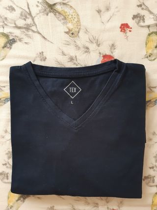Camiseta TEX azul - Talla L