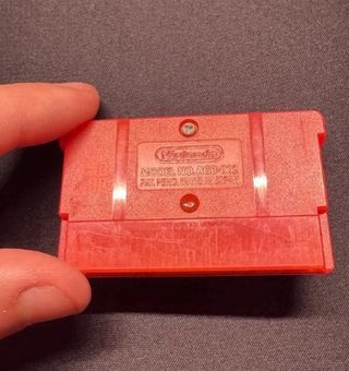 Pokémon Rojo Fuego GBA - Cartucho