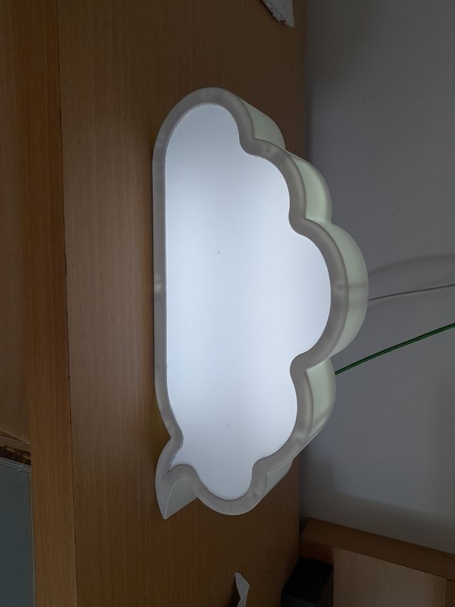 Luminaria nube - Lámpara mesita