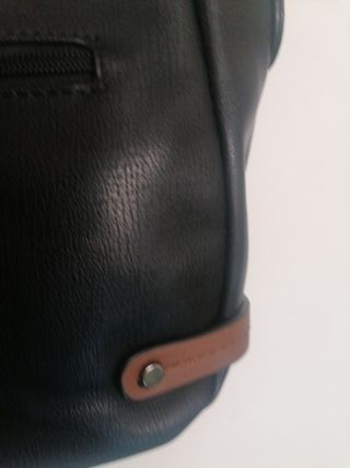 Bolso bandolera negro y marrón