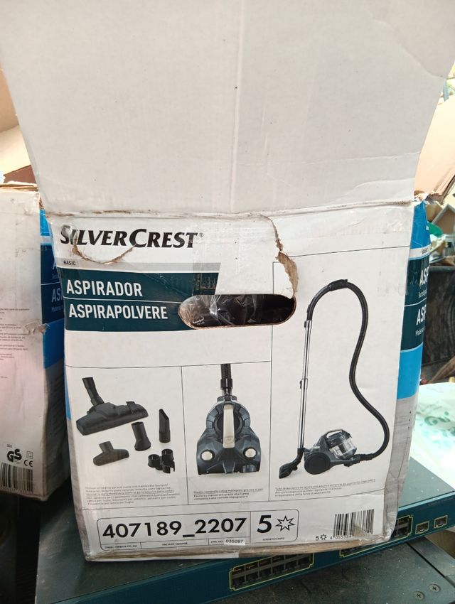 Aspirador Silvercrest 850W