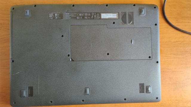 Portátil Acer negro