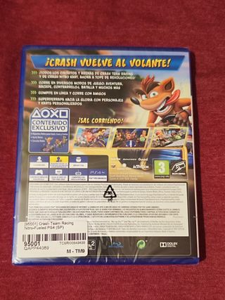 OFERTA 16.10.25 CRASH TEAM RACING NITRO-FUELED PS4