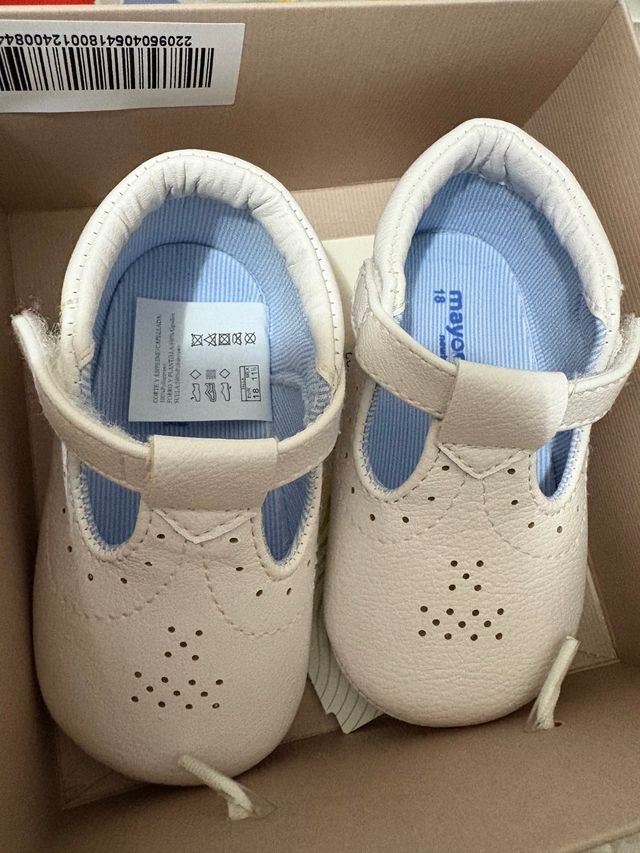 Zapatos Mayoral recién nacido
