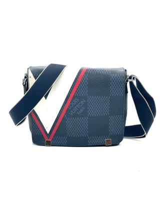 Bolso Louis Vuitton District PM Azul