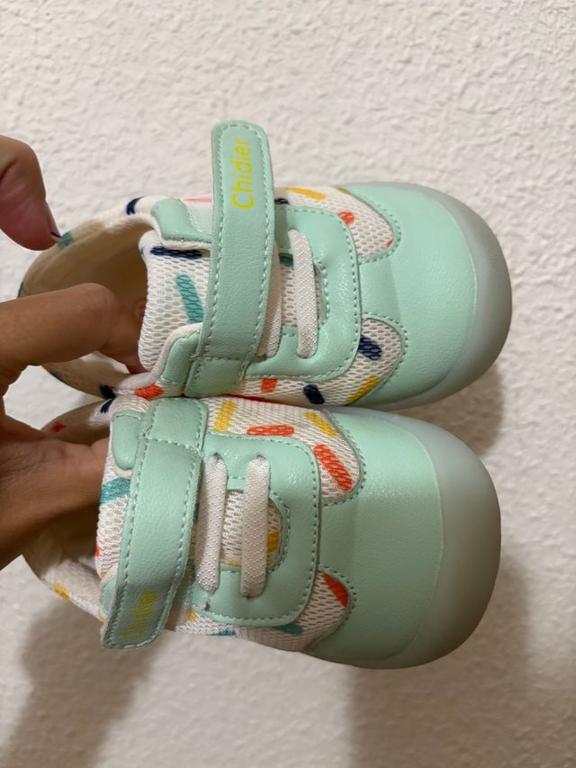 Zapatillas Chidier bebé mint