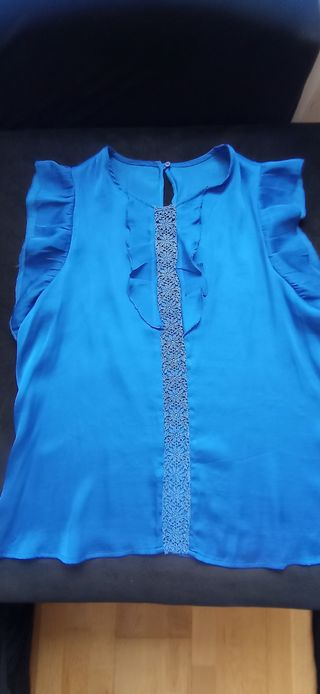Blusa azul - Talla única
