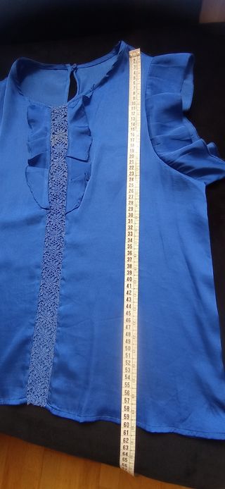 Blusa azul - Talla única