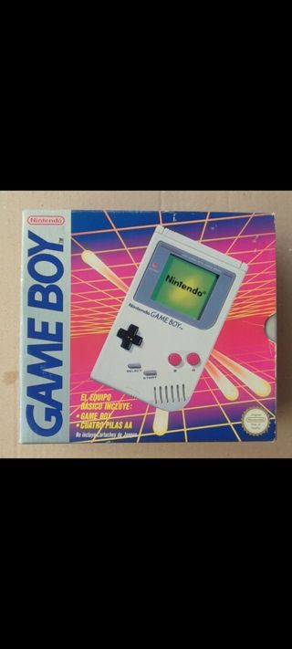 Nintendo Game Boy Gris "COMO NUEVA"