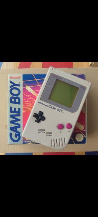 Nintendo Game Boy Gris "COMO NUEVA"