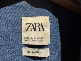 Camisa vaquera Zara hombre talla S