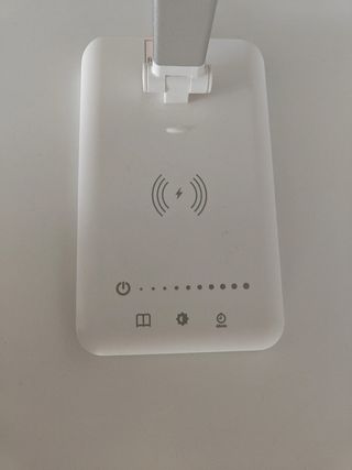 Lampada scrivania USB - carica wireless