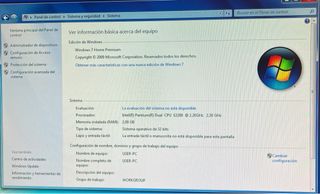 Torre PC Pentium plata