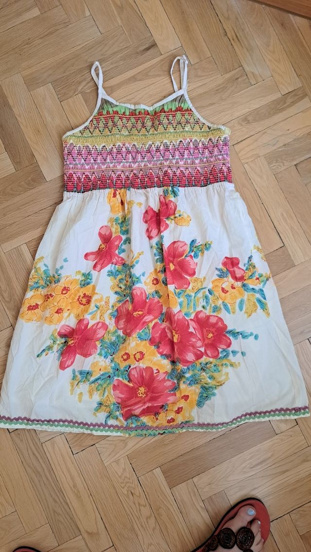 Vestido floral Pepita Pérez - Talla XL