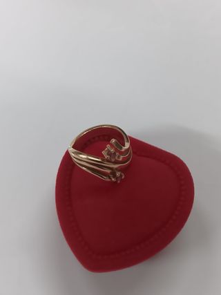 Anillo oro 18k | Rubíes