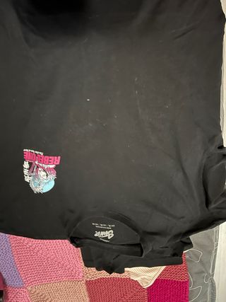 Camiseta Pull&Bear negra XL