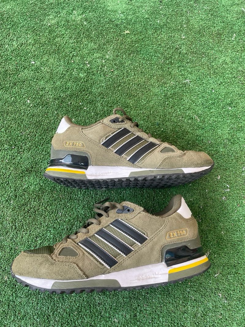 Adidas Zx 750 Olive Green Olive Green Adidas Zx750 Verde Adidas Zx