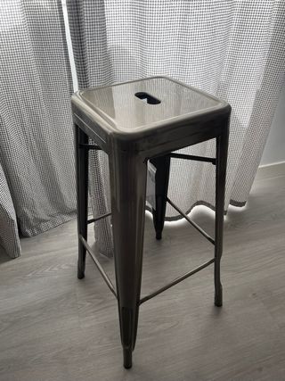 Taburete Tolix SKLUM metal gris