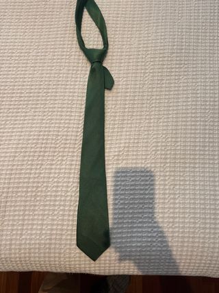 Corbata Emidio Tucci verde oscura